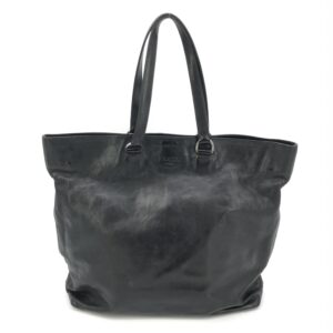 Prada Black leather tote with two handles