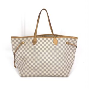 Louis Vuitton Damier Azur Neverfull GM Tote Bag