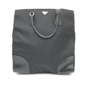 Prada Black Nylon Tote Bag for Women